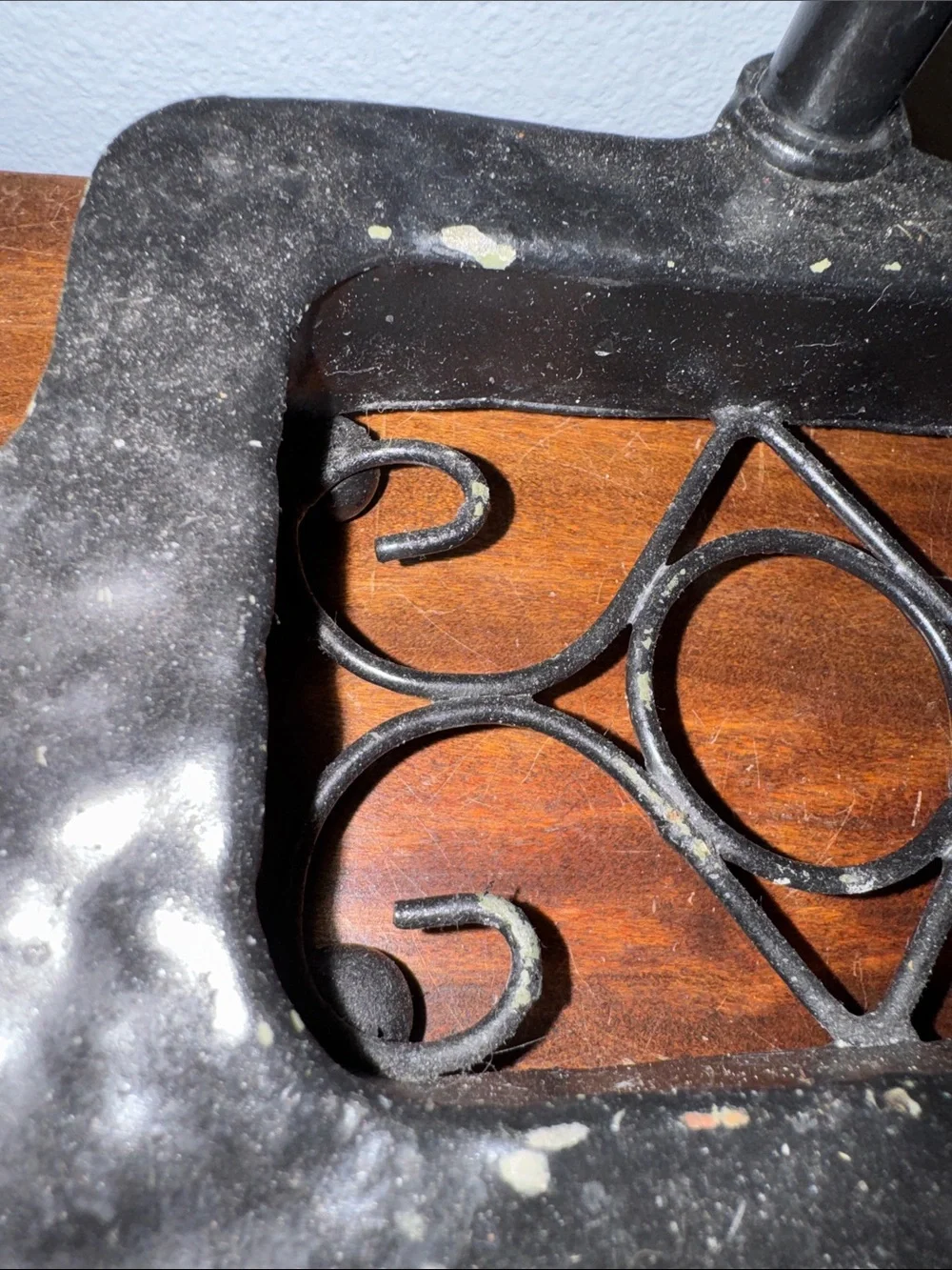 Vintage-Style Cast Iron Faucet Soap Dish Decor Farmhouse Bathroom Kitchen